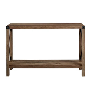 Rustic Oak Gwen 46'' Console Table