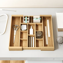 Load image into Gallery viewer, Natural Gwen Adjustable Drawer Organizer (ND106)
