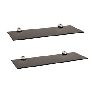 Haag 4 Piece Glass Floating Shelf