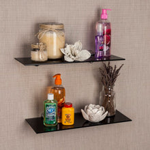 Load image into Gallery viewer, Haag 4 Piece Glass Floating Shelf

