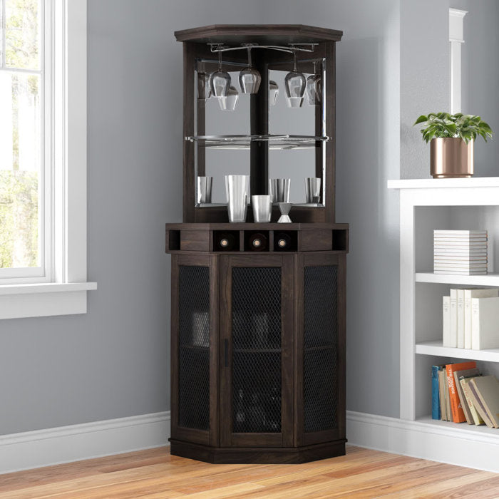 Haakenson Bar with Wine Storage