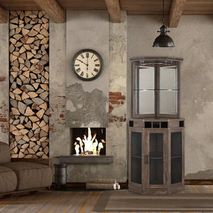 Haakenson Bar with Wine Storage