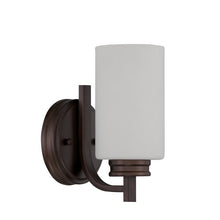 Load image into Gallery viewer, Bronze Habibatou 1 Light Dimmable Armed Sconce
