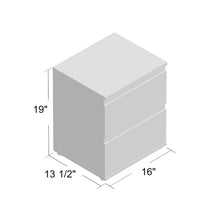 Load image into Gallery viewer, Truffle Haddam 18.98&#39;&#39; Tall 2 - Drawer Nightstand
