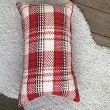Load image into Gallery viewer, Hailie Christmas Plaid Pillow Cover, 12 x 20
