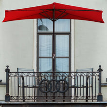 Load image into Gallery viewer, Red Half Round 9&#39; Market  #9570

