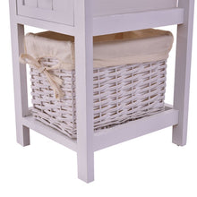 Load image into Gallery viewer, White Halladay 1 - Drawer Solid Wood Nightstand MRM3356
