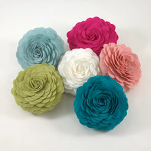 Load image into Gallery viewer, Hallmark Floral Round Throw Pillow 13&quot;
