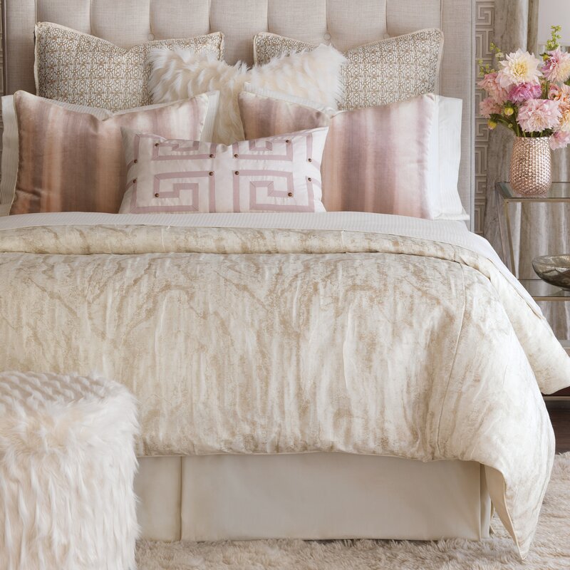 King Cream Halo Single Reversible Comforter 185AH