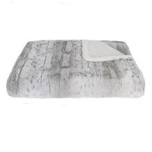 Load image into Gallery viewer, Halye Faux Fur Throw 50 x 60
