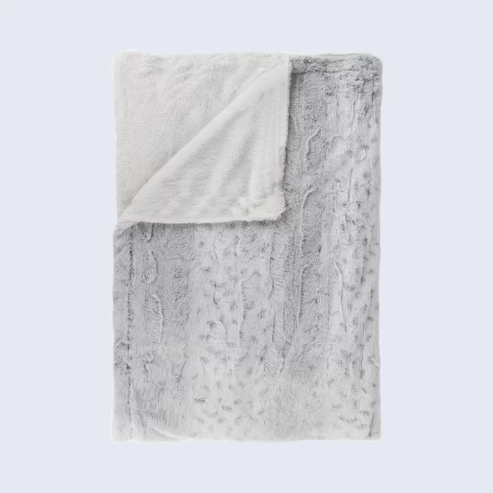 Halye Faux Fur Throw 50 x 60