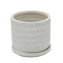 Load image into Gallery viewer, Hammered 2 - Piece Pot Planter Set (Set of 2)
