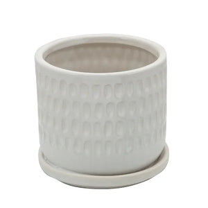 Hammered 2 - Piece Pot Planter Set (Set of 2)