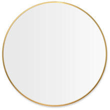 Load image into Gallery viewer, Hammond Round Metal Wall Mirror, 36&quot; H x 36&quot; W
