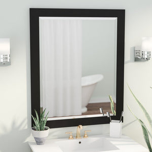 41" H x 35" W Handcrafted Beveled Vanity Wall Mirror AH3460