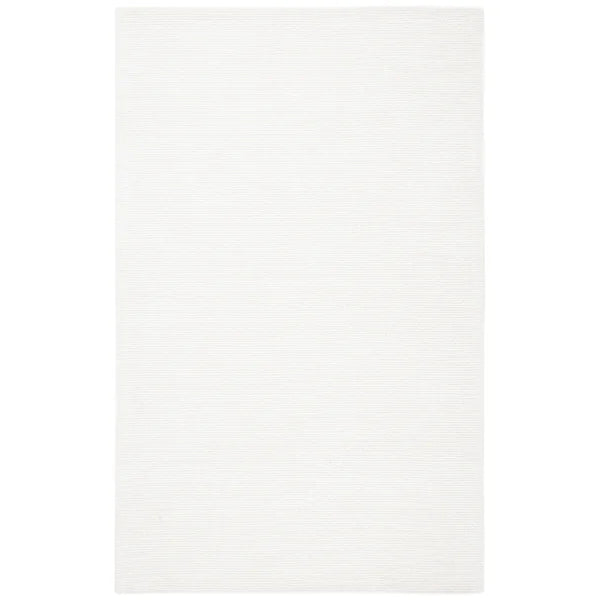 Handmade Hand-Knotted Ivory Rug 3 x 5