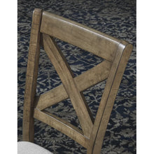 Load image into Gallery viewer, 19.38&quot; Hannalise Cross Back Side Chair in Nutmeg (Set of 2)
