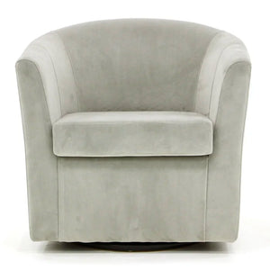 Hansell Swivel Barrel Chair - Thumbnail 4
