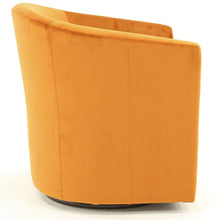 Load image into Gallery viewer, Hansell Upholstered Swivel Barrel Chair
