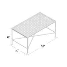 Load image into Gallery viewer, Hanselman Iron Coffee Table MRM3036
