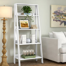 Load image into Gallery viewer, Haralda 55&#39;&#39; H x 24.1&#39;&#39; W Ladder Bookcase MRM3741
