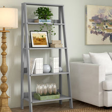 Load image into Gallery viewer, Haralda 55&#39;&#39; H x 24.1&#39;&#39; W Ladder Bookcase
