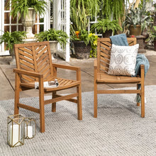 Load image into Gallery viewer, Harbison Acacia Patio Dining Armchair (Set of 2)
