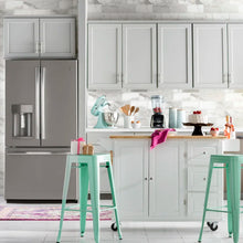 Load image into Gallery viewer, Hardiman 53.75&#39;&#39; Wide Rolling Kitchen Cart with Solid Wood Top
