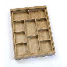 Load image into Gallery viewer, Hardin Adjustable Flatware &amp; Kitchen Utensils Drawer Organizer
