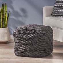 Load image into Gallery viewer, Hardt 16&#39;&#39; Wide Square Pouf Ottoman
