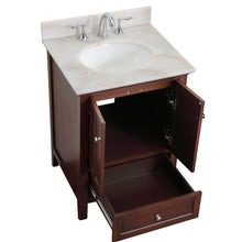 Load image into Gallery viewer, Hardt Free-standing Single Bathroom Vanity with Marble Vanity Top
