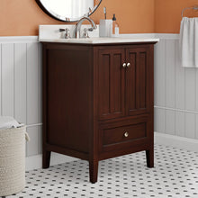 Load image into Gallery viewer, Hardt Free-standing Single Bathroom Vanity with Marble Vanity Top
