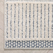 Load image into Gallery viewer, Harlow Animal Print Area Rug in Light Blue 2&#39;7&quot; x 10

