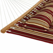 Load image into Gallery viewer, Harmon Double Spreader Bar Hammock with Stand 15&#39;
