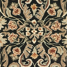 Load image into Gallery viewer, Harms Oriental Handmade Tufted Black Indoor / Outdoor Area 4’x6’ Rug 6186RR
