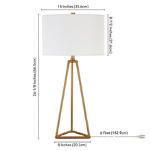 Load image into Gallery viewer, Harnden 26.13&quot; Standard Table Lamp
