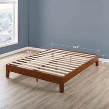 Load image into Gallery viewer, Harney Solid Wood Low Profile Platform Bed 12&quot; queen
