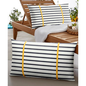 Harper Sunbrella Outdoor Rectangular Pillow Cover & Insert - Set of 4 (ND25)