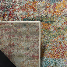 Load image into Gallery viewer, Harrill Abstract Area Rug in Teal/Orange, Runner 2&#39;2&quot; x 6&#39;
