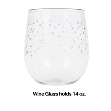 Load image into Gallery viewer, Hartselle 14 oz. Plastic Stemless Wine Glass (Set of 12)
