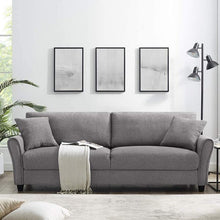 Load image into Gallery viewer, Hartsville 85&quot; Flared Arm Sofa Gray 3480RR
