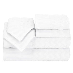 Harva 6 Piece 100% Cotton Towel Set