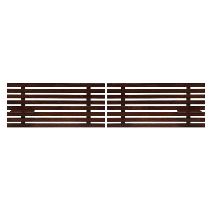 Twin Harwyn Solid Wood Headboard (Set of 2)