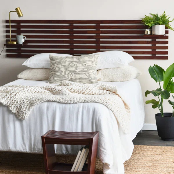 Harwyn Twin Solid Wood Panel Headboard (Set of 2)