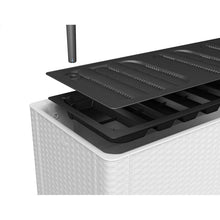Load image into Gallery viewer, Hassan Self-Watering Plastic Planter Box with Trellis MRM4098
