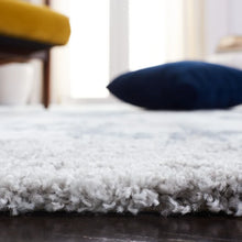 Load image into Gallery viewer, Hassen Abstract Area Rug in Grey / Blue, Rectangle 8&#39; x 10&#39;
