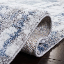 Load image into Gallery viewer, Hassen Abstract Area Rug in Grey / Blue, Rectangle 8&#39; x 10&#39;
