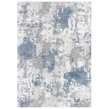 Load image into Gallery viewer, Hassen Abstract Area Rug in Grey / Blue, Rectangle 8&#39; x 10&#39;
