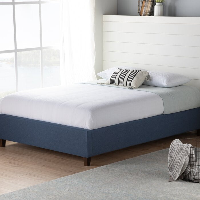 Hateya upholstered shop platform bed