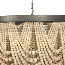 Load image into Gallery viewer, Hatfield 3 - Light Unique Tiered Chandelier with Beaded Accents, 26&quot; H x 25.6&quot; W x 25.6&quot; D
